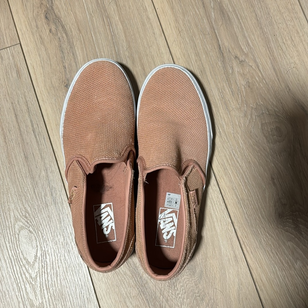 Nwt - Vans Pink Slides Size 9 - image 2